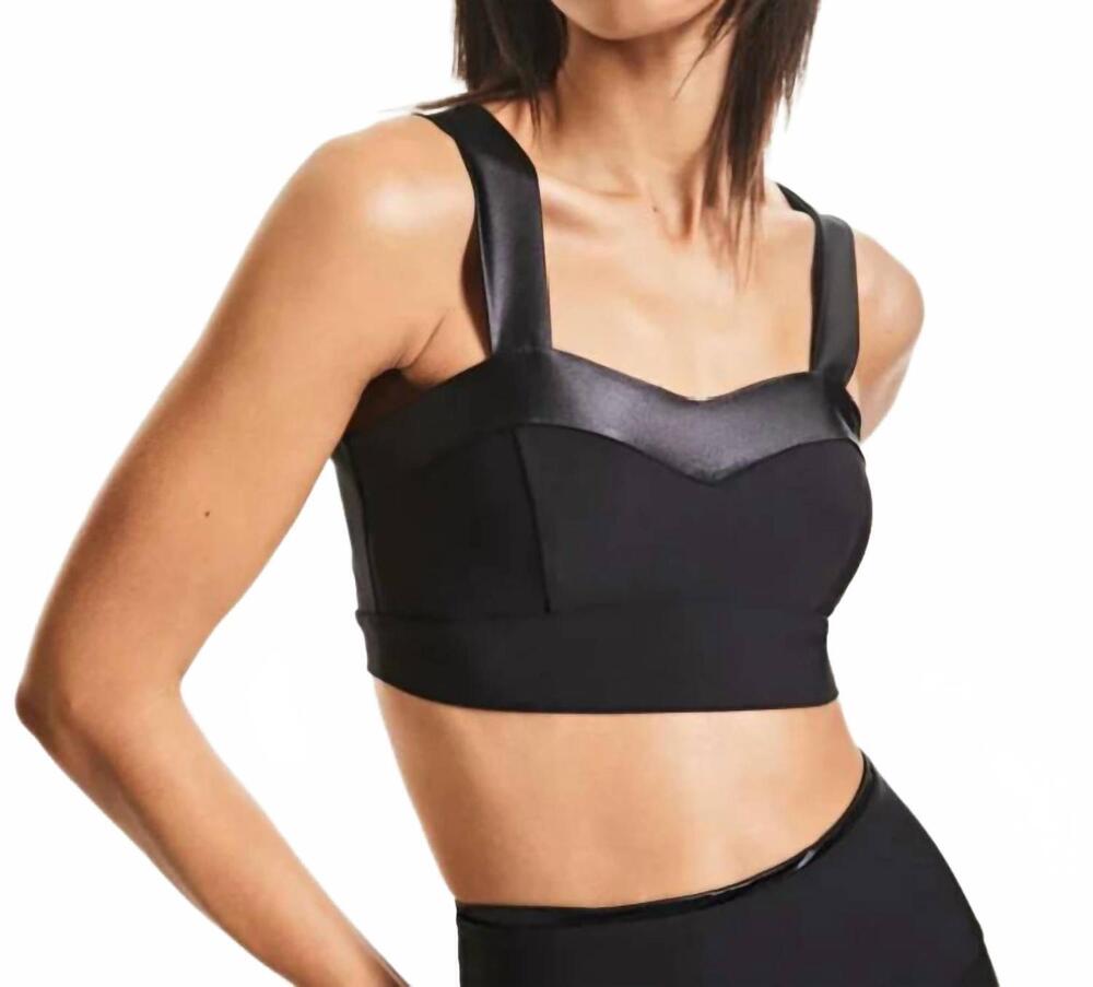 NEW LANSTON renew sports bra in black